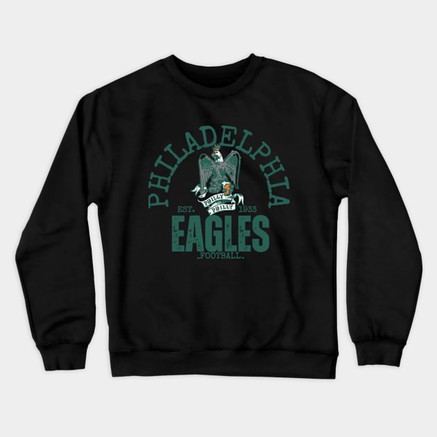 eagles football Crewneck Sweatshirt by soft and timeless